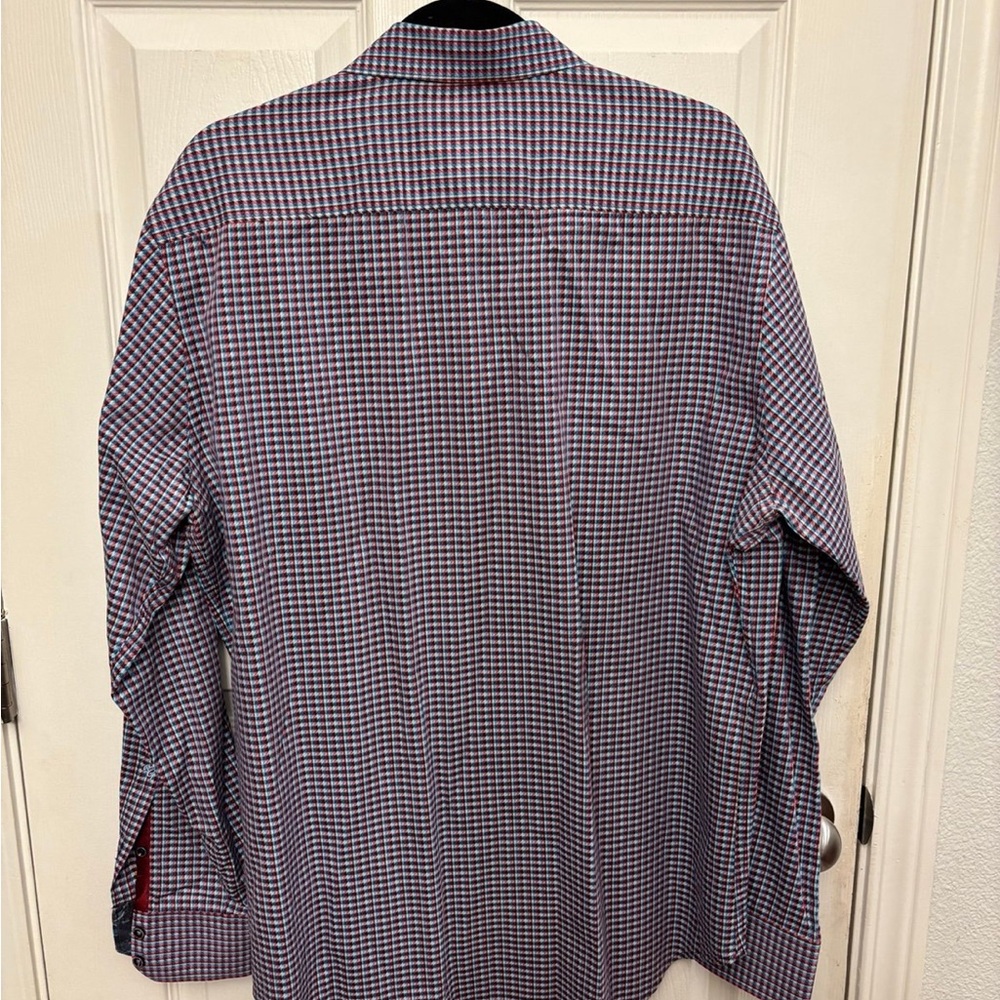 Robert Graham Button Down Shirt Size XL - Picture 3 of 8